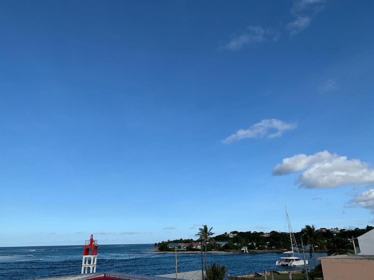 Villa Phare Caraibes Guadeloupe - Rooftop Jacuzzi & Ocean View Le Moule Eksteriør billede