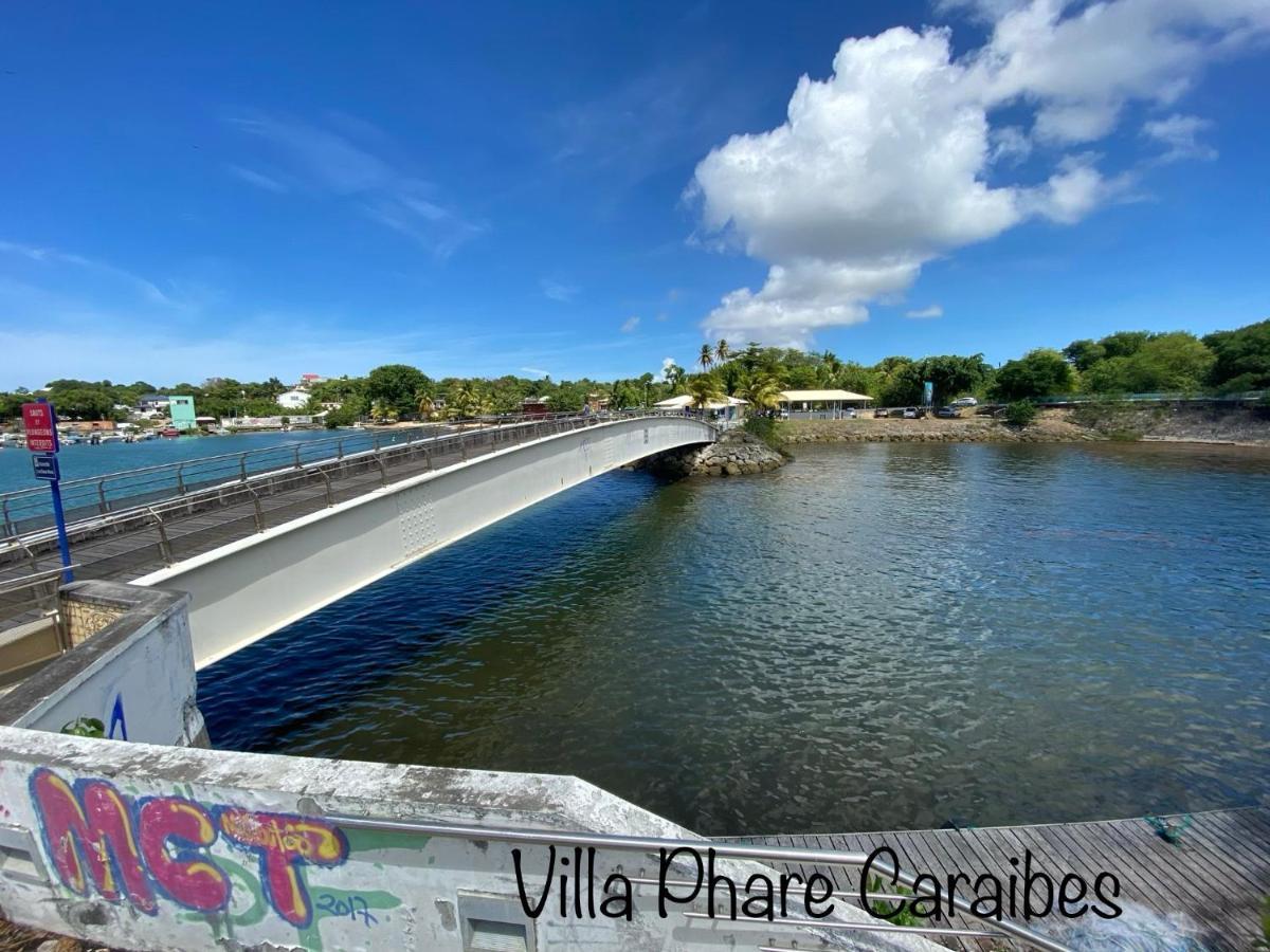 Villa Phare Caraibes Guadeloupe - Rooftop Jacuzzi & Ocean View Le Moule Eksteriør billede