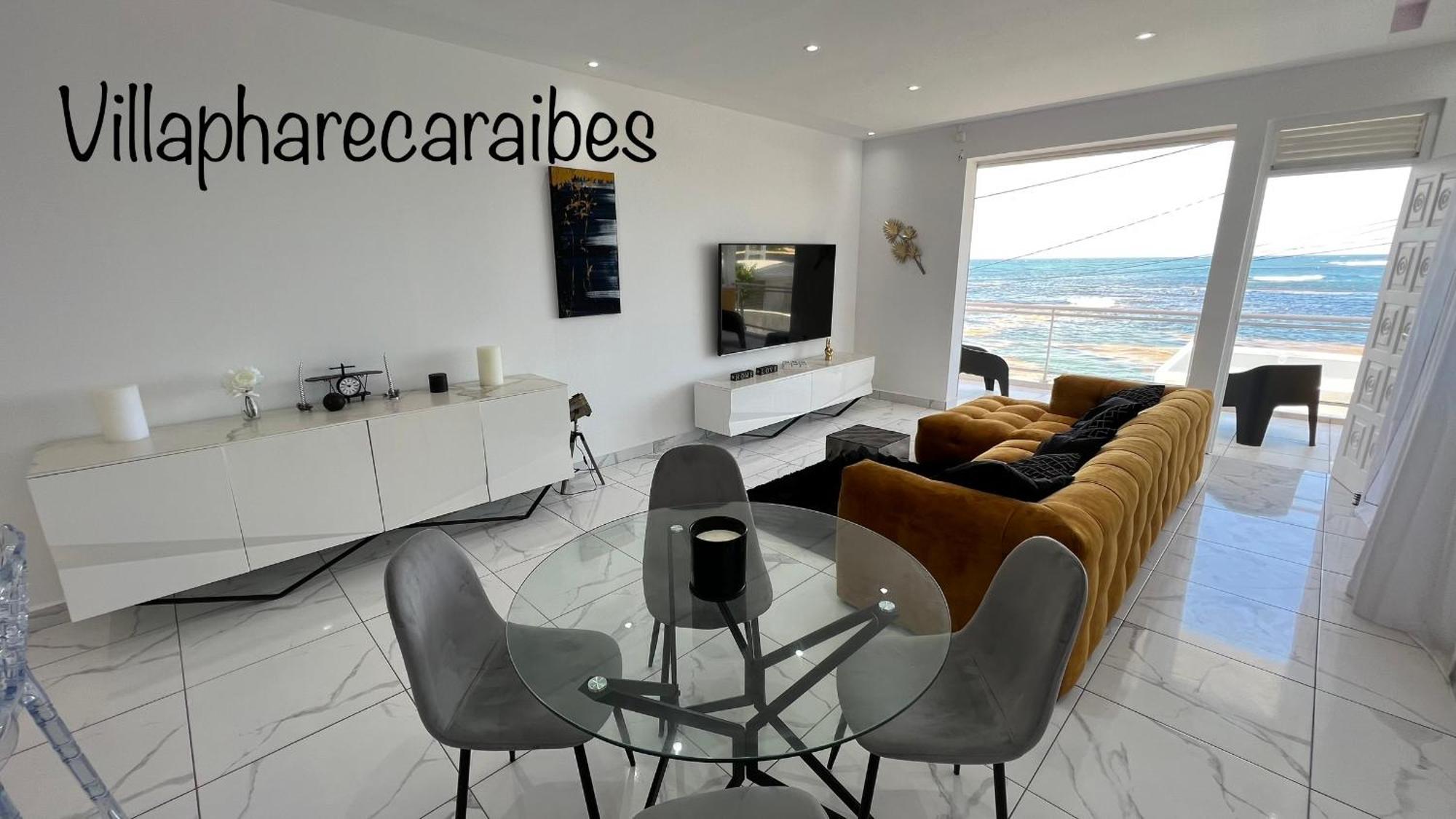 Villa Phare Caraibes Guadeloupe - Rooftop Jacuzzi & Ocean View Le Moule Eksteriør billede